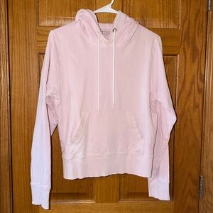 Athleta Pink Hooded Sundown Sweatshirt